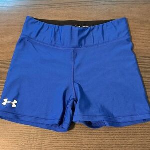 Under Armour Women's Athletic Royal Blue Shorts